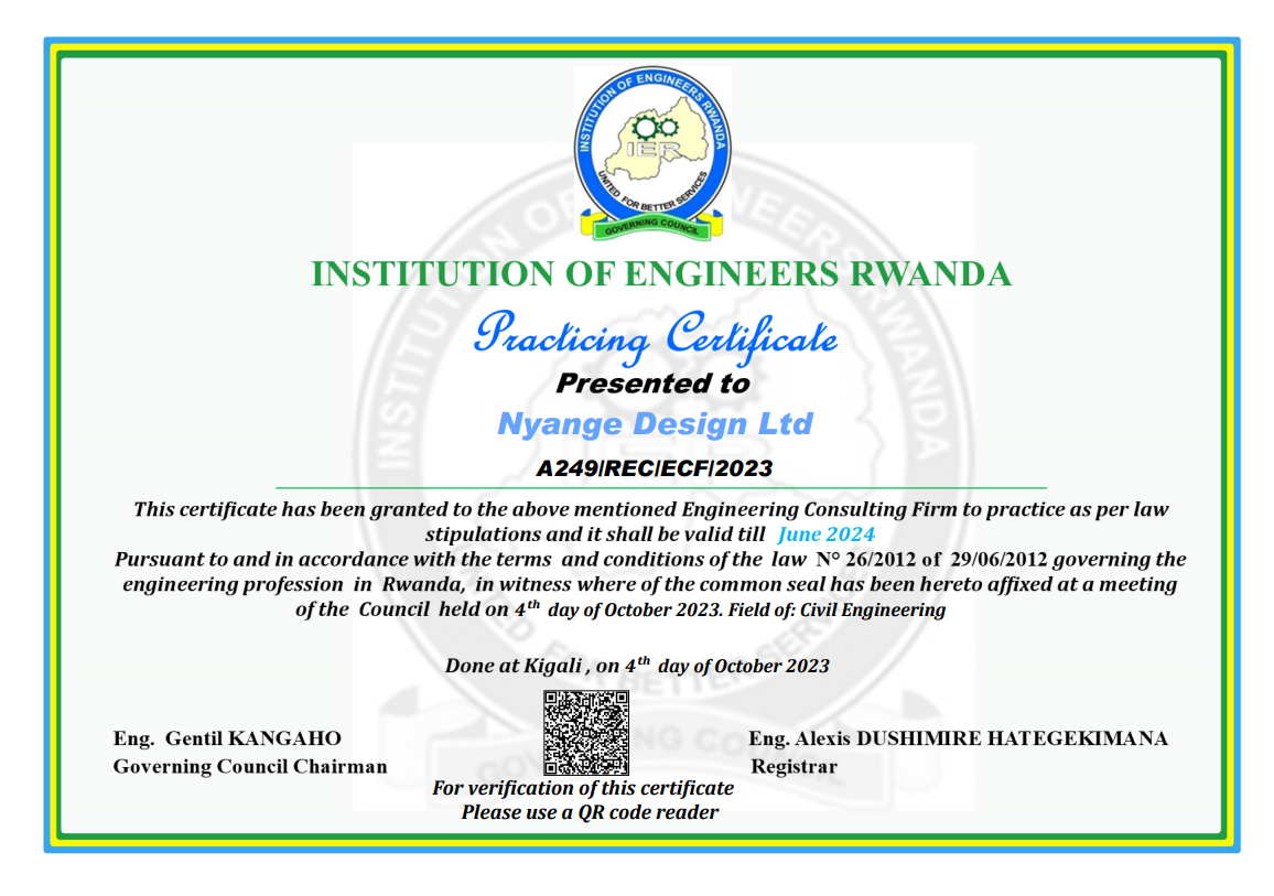 Nyange Design - Index